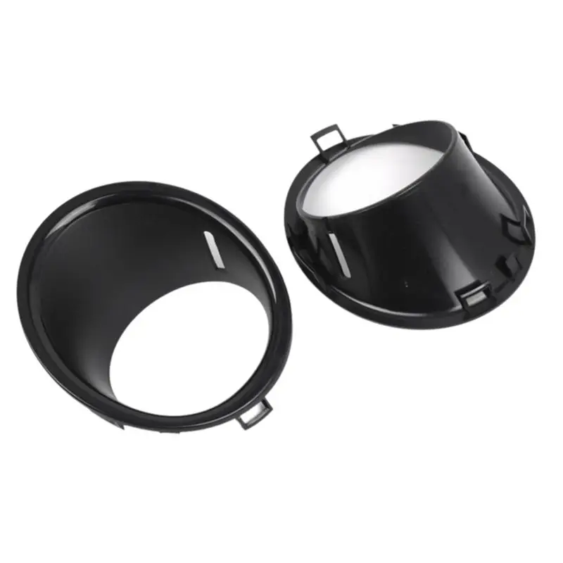 Car Front Fog Lamp Side Ring Cover Fog Light Bezel For BMW Mini Cooper R56 R57 R58 CLUBMAN R55 2007-2010-A67F