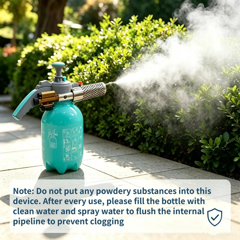 2L Portable Home Insecticide Mini Thermal Smoke Generator For Pest Control, Mosquito Killing, Disinfection, Garden Sewer No Gas