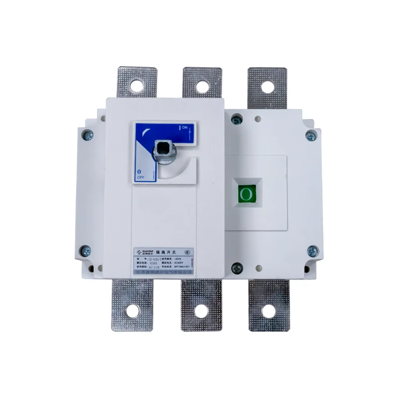 

GuardWell G2-1600-3P-1600A AC Isolators Disconnect Switch 1600A 3p Isolator Switch Manual Changeover Breaker Switch