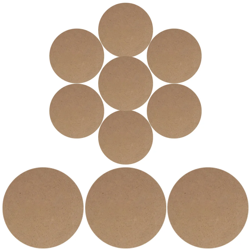 

10 Pcs Clay Backing Board DIY Wedging for Pottery Supplies Boards Blank Wood Decors