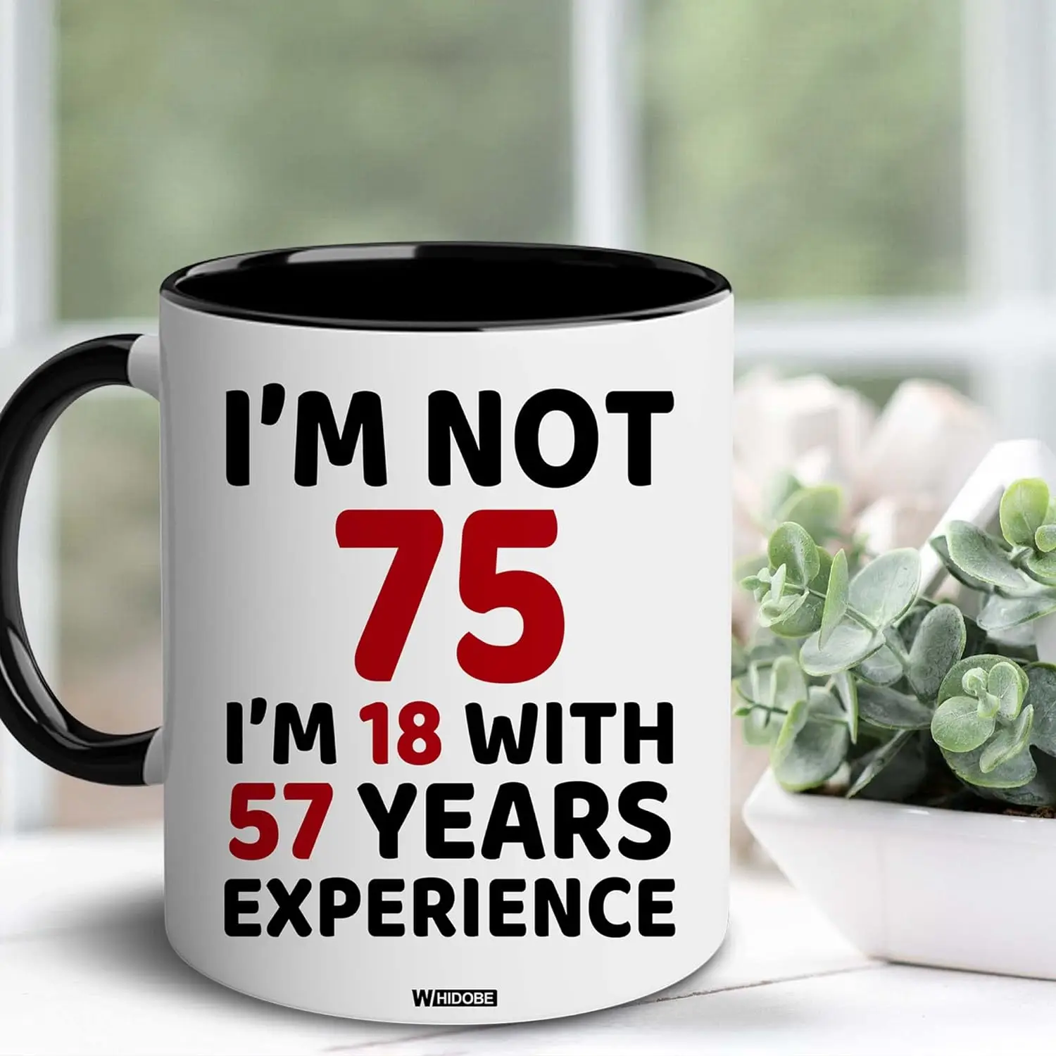 75th Birthday Gifts for Women, Men, Dad, Mom - 1949 Birthday Gifts for Women, 75 Years Old Birthday Gifts Coffee Mug for Wife, F