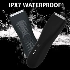 ماكينة حلاقة الشعر الكهربائية للرجال ، ماكينة قص العناية بجسم العانة ، ماكينة إزالة الشعر بيكيني ، ماكينة حلاقة قابلة لإعادة الشحن ، ماكينة حلاقة أعلى 12 مبيعات لإزالة الشعر للقضيب - رقم 3