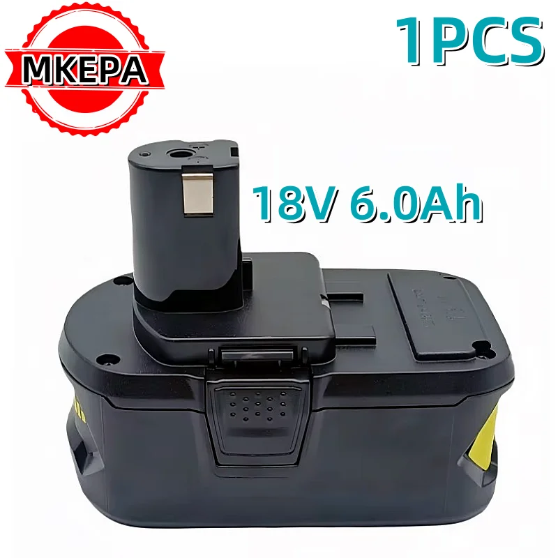 MKEPA 18V Wireless Power Tool BPL1820 P108 P109 P106 RB18L50 RB18L40 Lithium Ion Battery 3.0Ah/4.0Ah/5.0Ah/6.0Ah