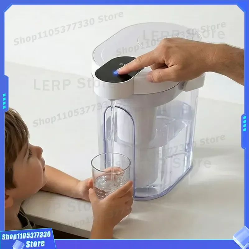 4L Countertop Water Purifier with Ultrafiltration and Activated Carbon Filter Tank for Kitchen Office Home Drinking Water