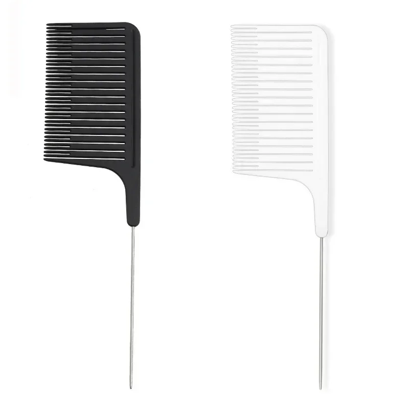 Hairdressing Comb Plastic Pointed-tail Combs Hairs Salon Professional Hair Dye Comb High Temperature Anti-static Hairs Combs 염색빗