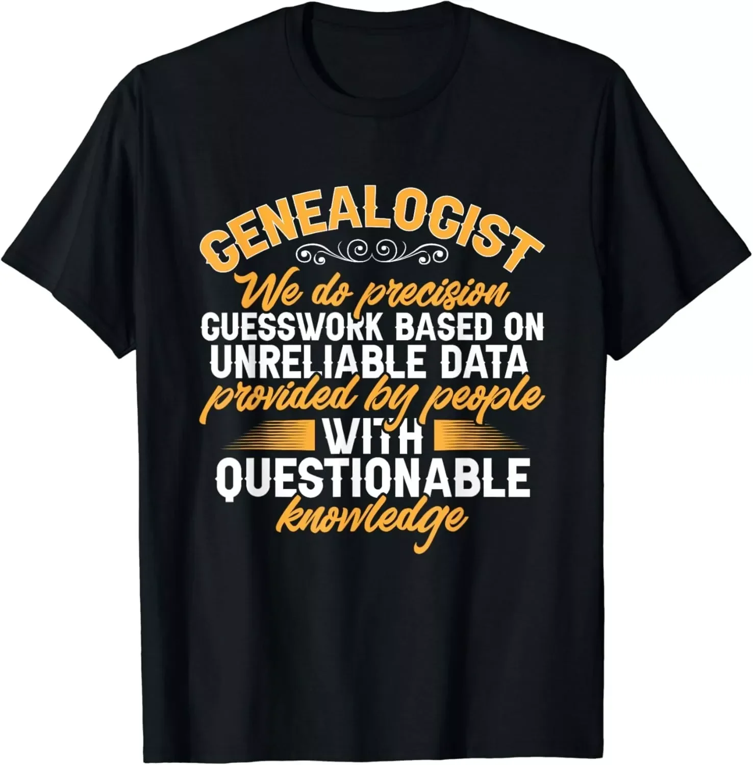 Genealogy Ancestry Genealogist Gift Unisex T-Shirt