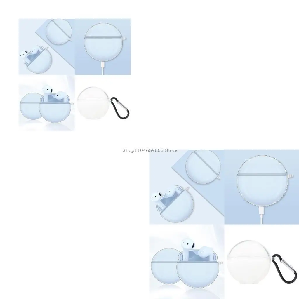 Custodia ergonomica Custodia protettiva adatta per cuffie LCHSE X7e Pelle antiscivolo antipolvere resistente all'acqua