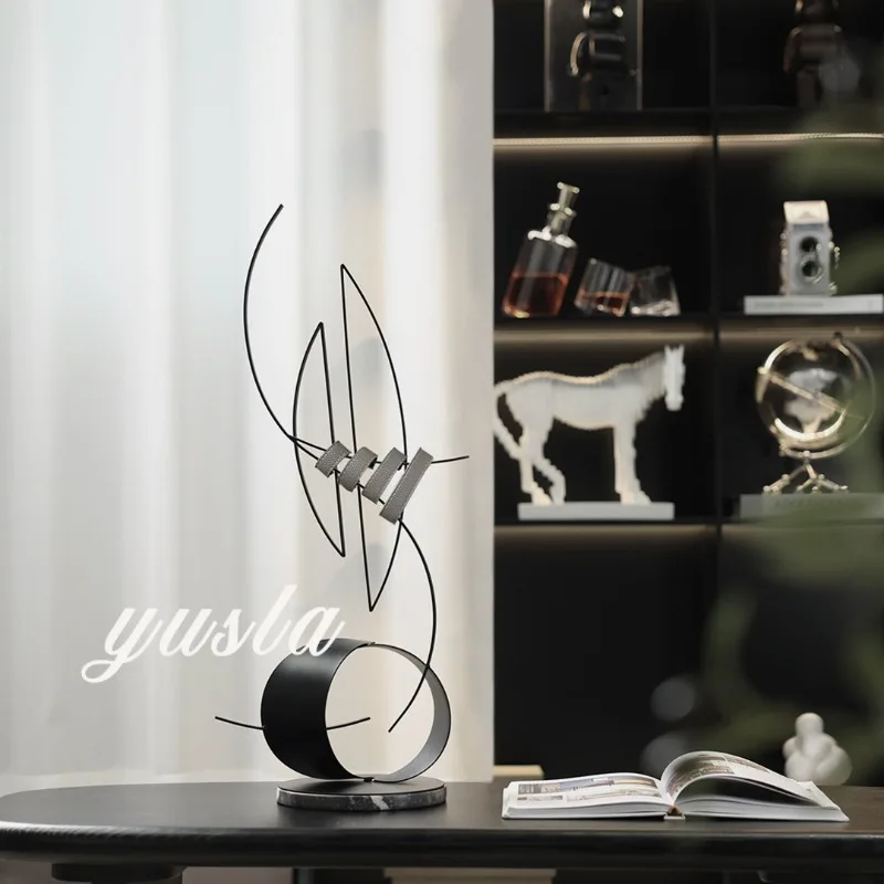 meuble-d'entree-pour-hall-d'hotel-de-luxe-leger-et-simple-bureau-de-vente-salle-d'exposition-chambre-modele-salon-meuble-tv-decoration-douce