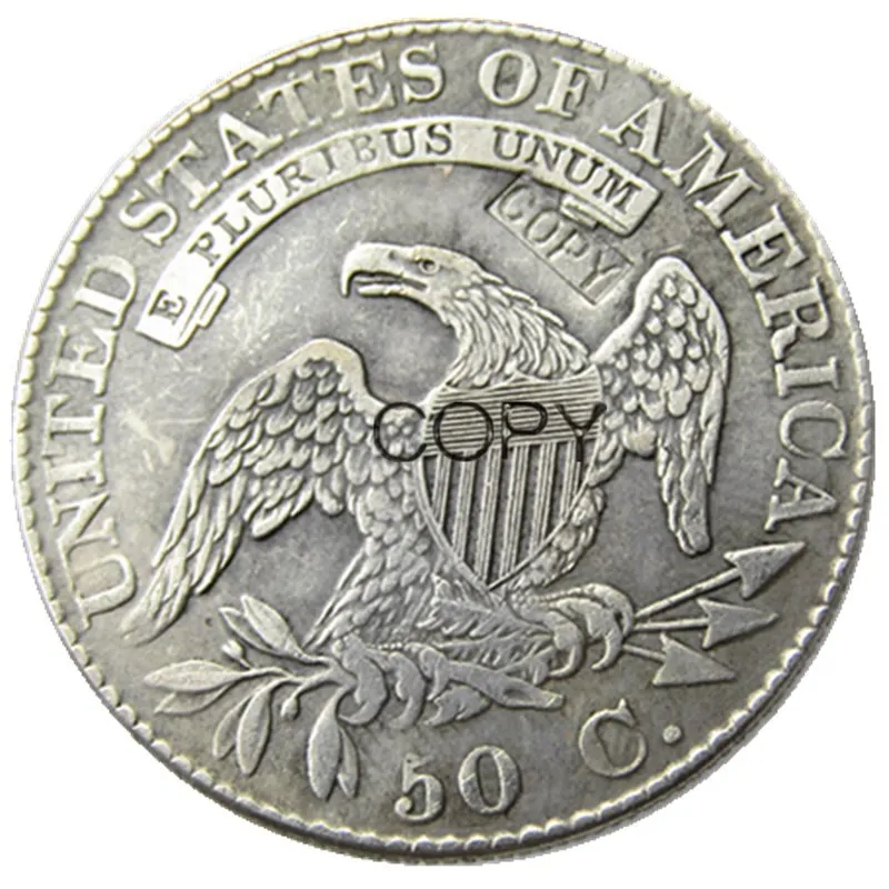 US 1815 Capped Bust Half Dollar Silver Plated Copy Coin