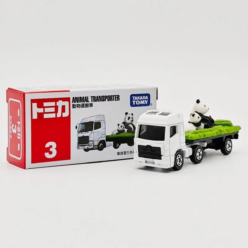 Takara Tomy Tomica Legering Auto Hamburger Panda Truck Verzamel Ornament Auto Legering Speelgoed Motorvoertuig Diecast Metaal Model Voor Kid