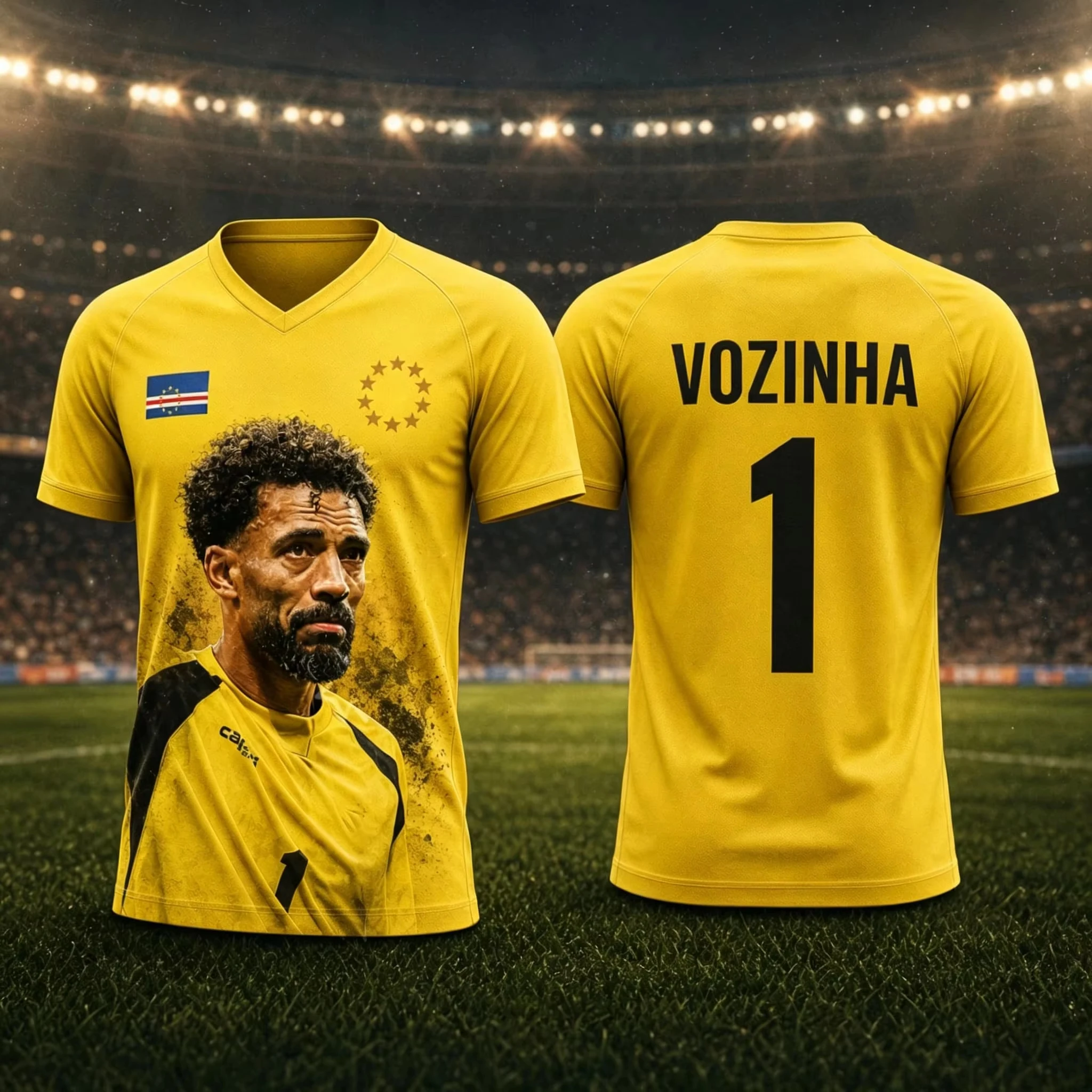 Cape Verde Goalkeeper Jerseys Men T Shirt Women Tee Boys Top Children Parent Child V Neck Quick dry short sleeves kids Tshirt