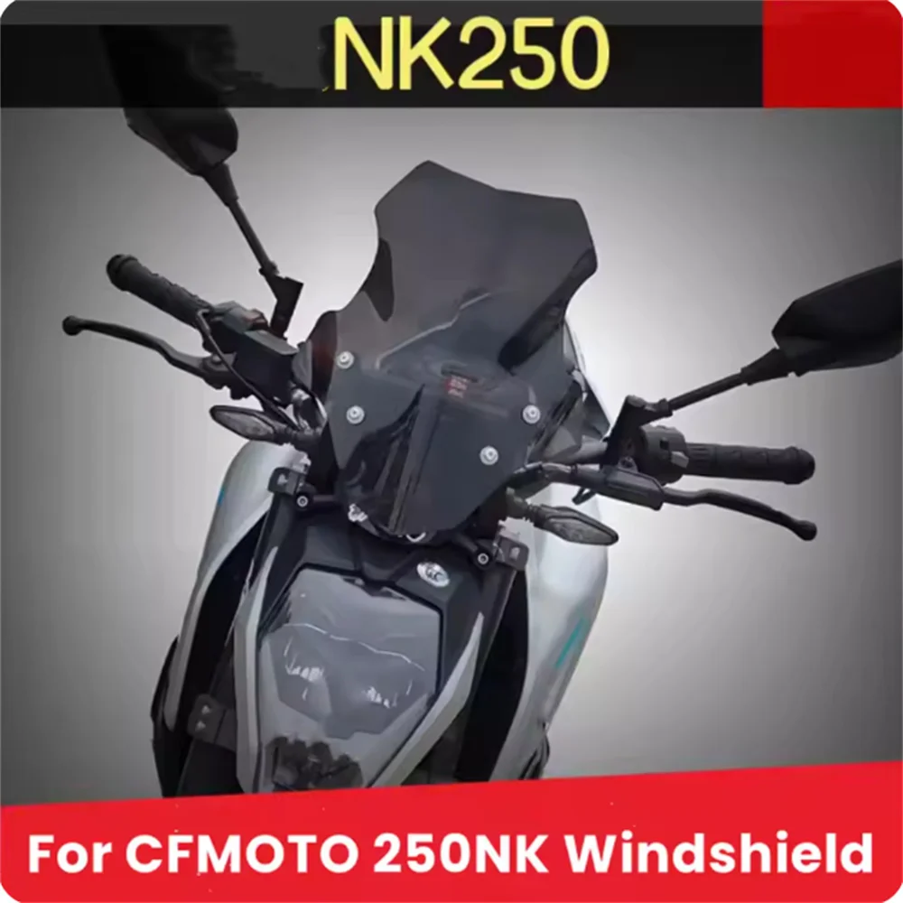 

For CFMOTO NK250 250NK NK 250 250 NK Advanced Front Windshield Professional Modification Small Windshield Mirror