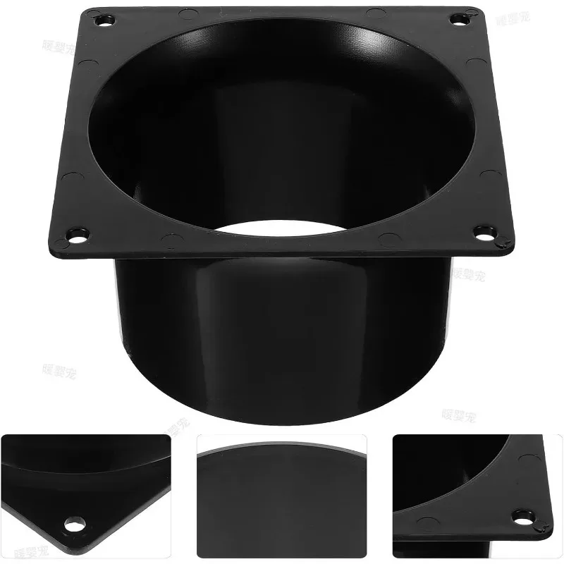 75/100/120MM ABS Wall Flange Connector for Ventilation Pipe Air Ducting Connection for Smart Home Accessories Drop Ship