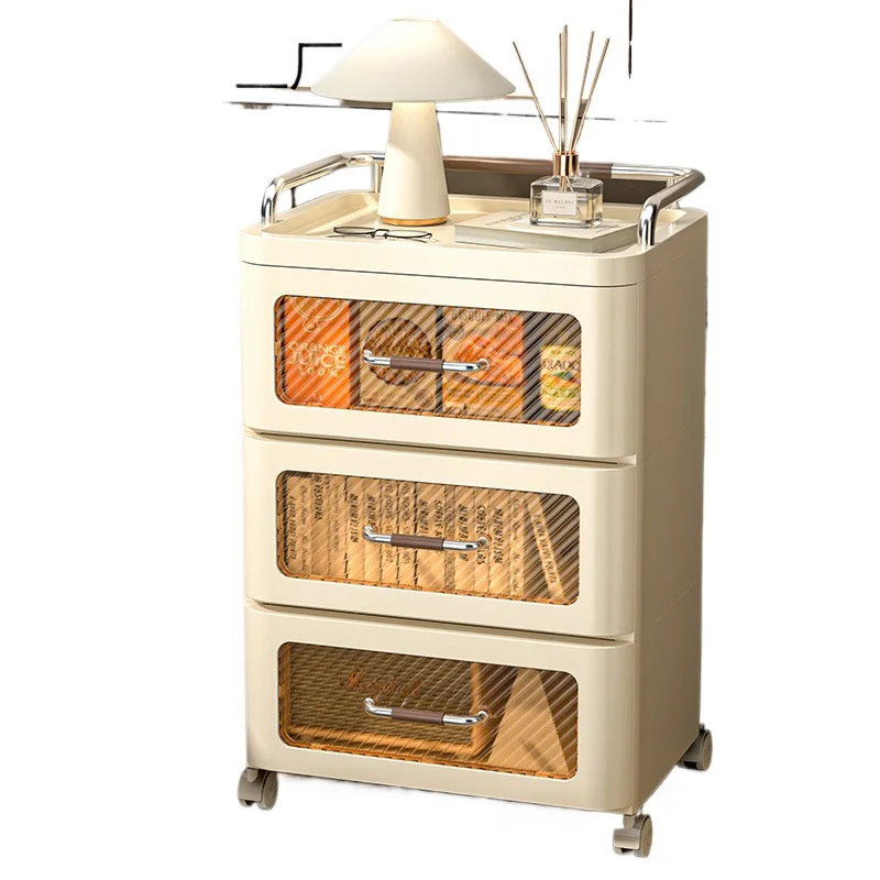 

Drawer storage cabinet Household storage Multi-layer food storage cabinet