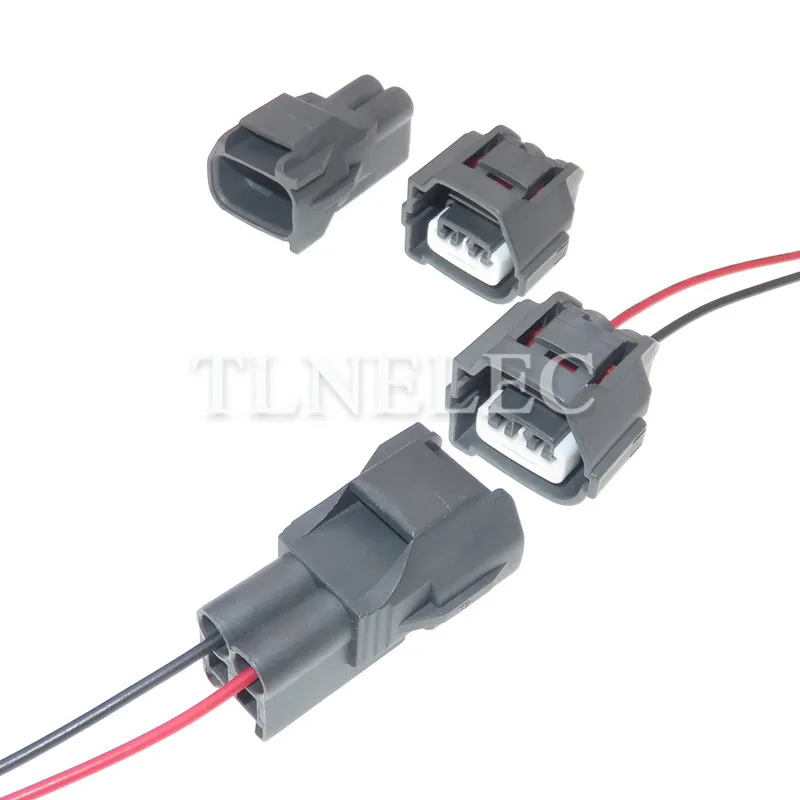 90980-10899 7283-7020-10 2 Pin Female Fog Light Plug Waterproof Auto Connector for Car Toyota Lexus Chevrolet Baojun