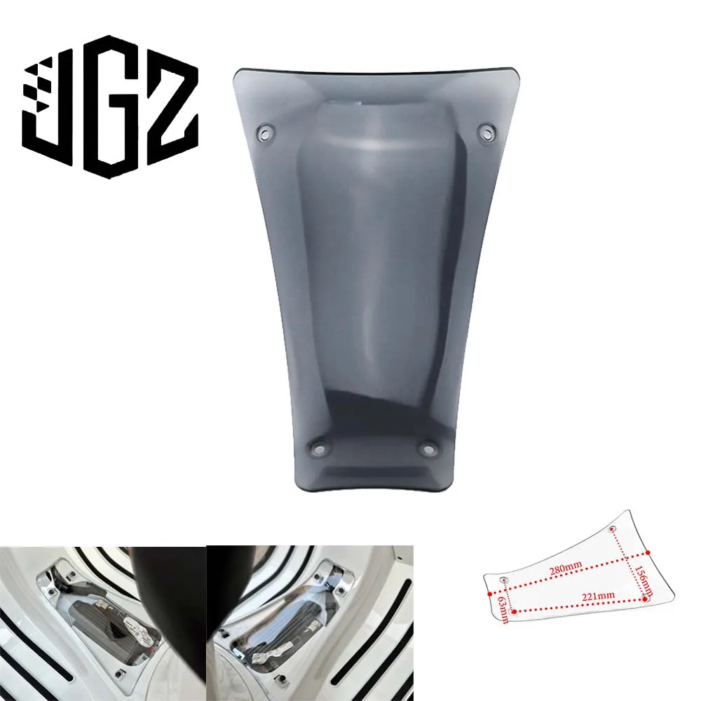 

Motorcycle Plastic Rubber Foot Pedal Holder Front Battery Cover Protective Pad For VESPA GTS 150 250 300 GTV 300 HPE 2013-2024