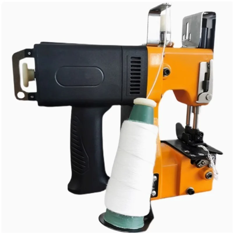 

Mini Overlock Sealer GK9-730 Electric Sewing Machine Portable Automatic Packaging Agriculture Textile Industry Woven Bag