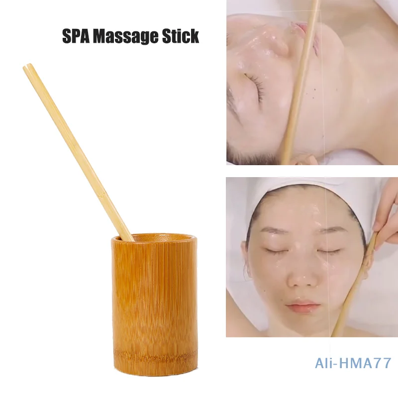 Natural Bamboo Massage Wood Therapy Guasha Massager for Body Gouache Scraping Tool Back Pain Relief Anti Cellulite image 2
