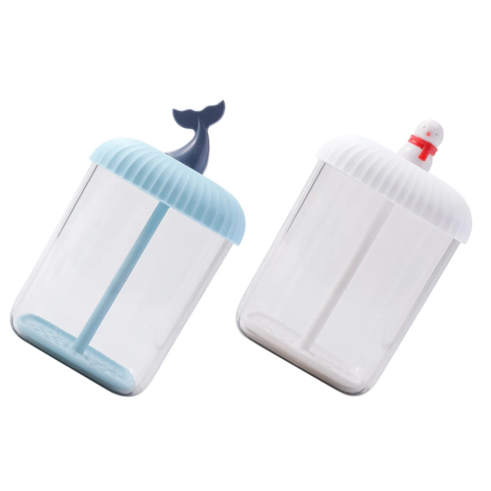 

2Pcs Face Wash Foamer Compact Foaming Maker Cleaning Simple PP Cleaner Rich Foams Shampoo Facial Cleanser Liquid