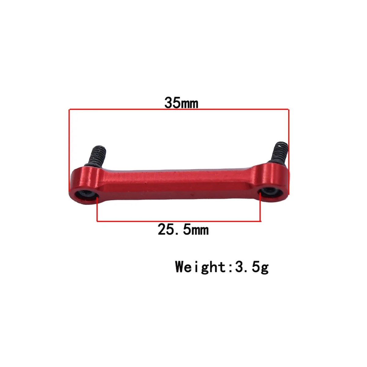 Metal Link Rod Pull Rod for SG 1603 SG 1604 SG1603 SG1604 UDIRC UD1601 UD1602 UD1603 UD1604 1/16 RC Car Upgrade Parts,4