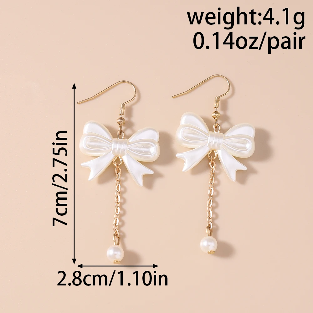Aihua Koreanische Harz-Ohrringe mit Schleife und Erdbeere für Frauen und Kinder, Simulierte Frucht-Hängeohrringe, Geburtstags-Schmuck-Accessoires – Detail 15