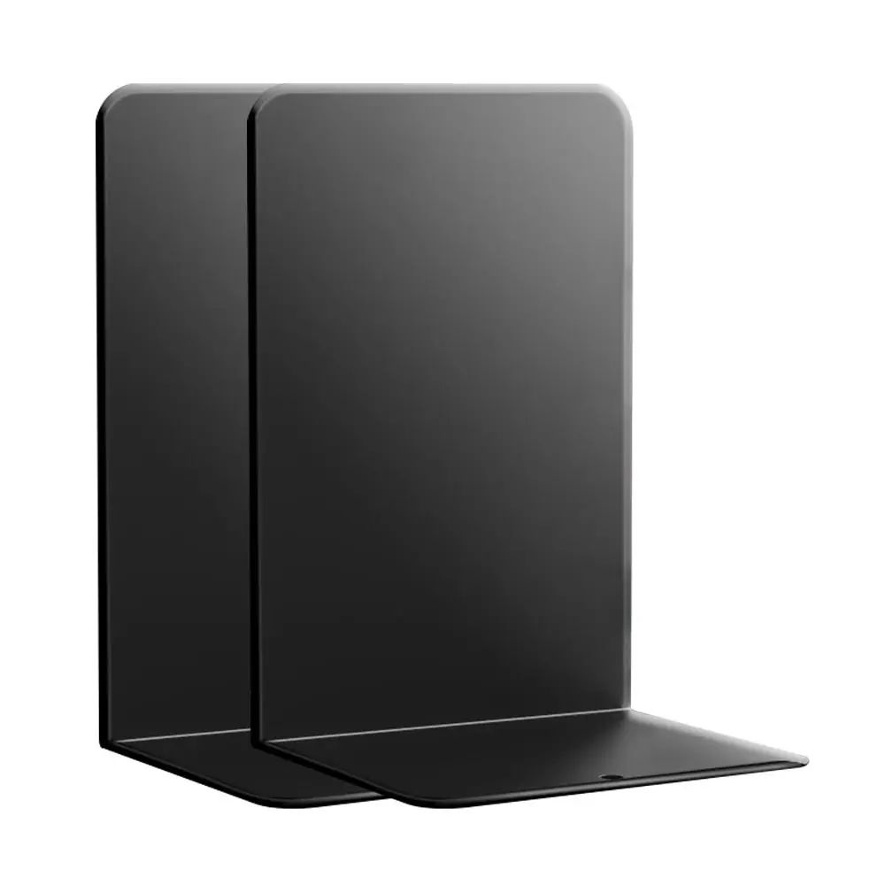 2 قطعة مجموعة كاندي اللون الدفتين شفافة الاكريليك كبير بلون أصحاب الكتب قوي البلاستيك PP عدم الانزلاق سطح المكتب حامل كتب #4