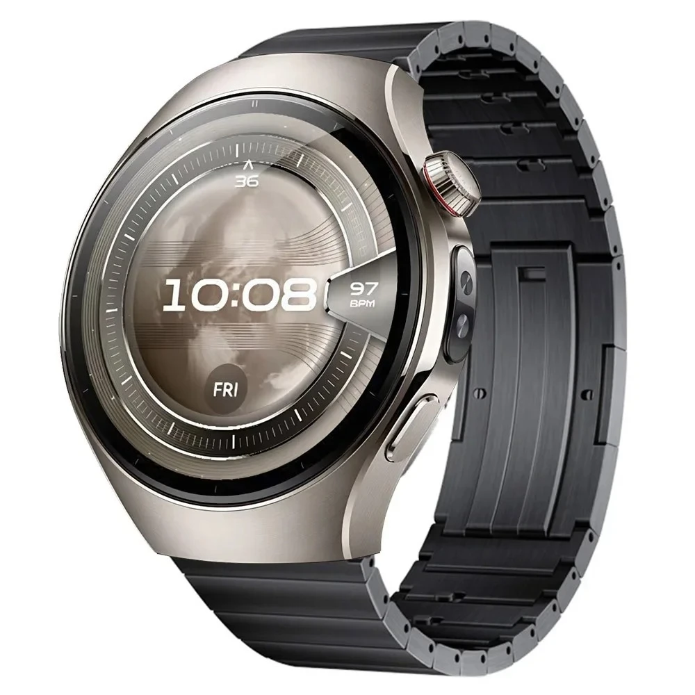 22mm Titanium Band for Huawei Watch 5 46mm Strap Smart Watch Quick-release Wristband for Huawei Watch GT5 Pro/4 Pro/GT5 4 3 Belt