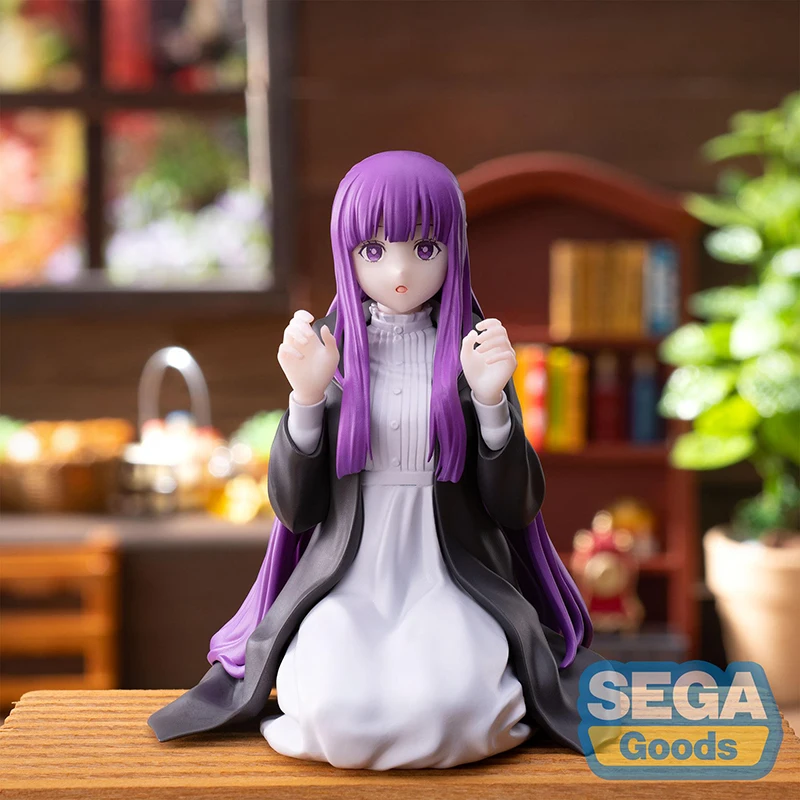 SEGA Frieren: Beyond Journey's End Fern figura de acción Original, adornos de muñeca, modelo de juguete, regalos, preventa, 10cm