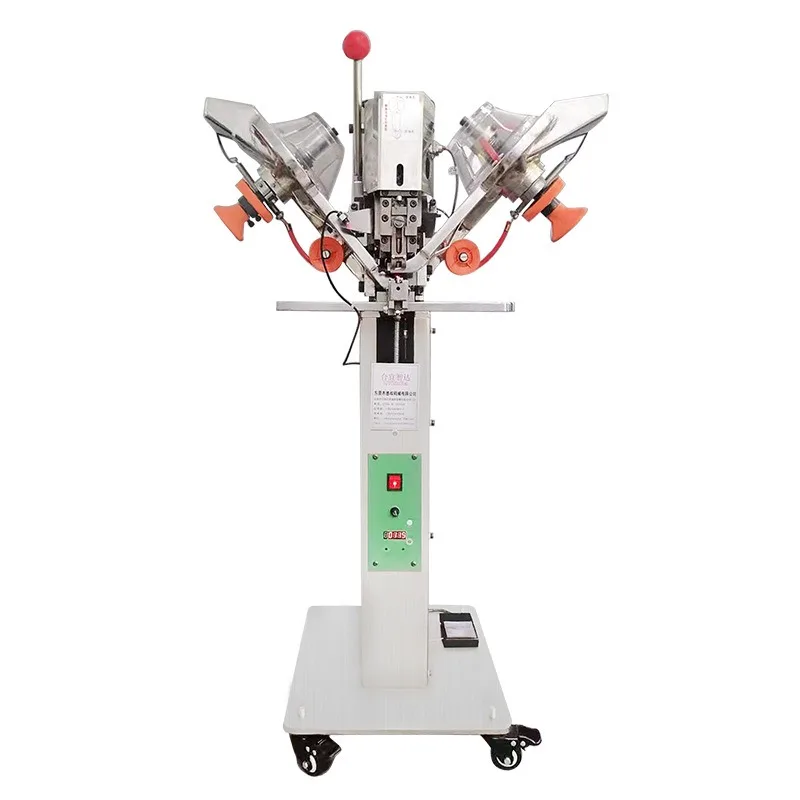 Fully Automatic Plastic Snap Button Press Machine  Clothing Snap Fastener Machine with Warranty and Free