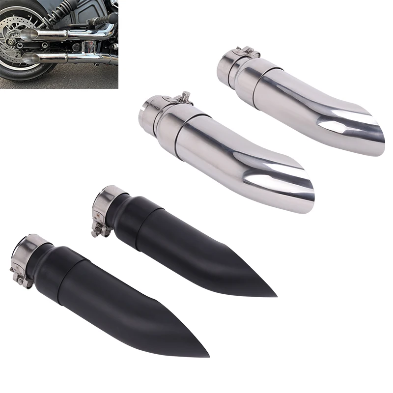 

For INDIAN Scout Sixty Bobber 2015-2024 Motorcycle Exhaust System Muffler Tail Pipe Slip On Escape Stainless Steel Rogue Sixty