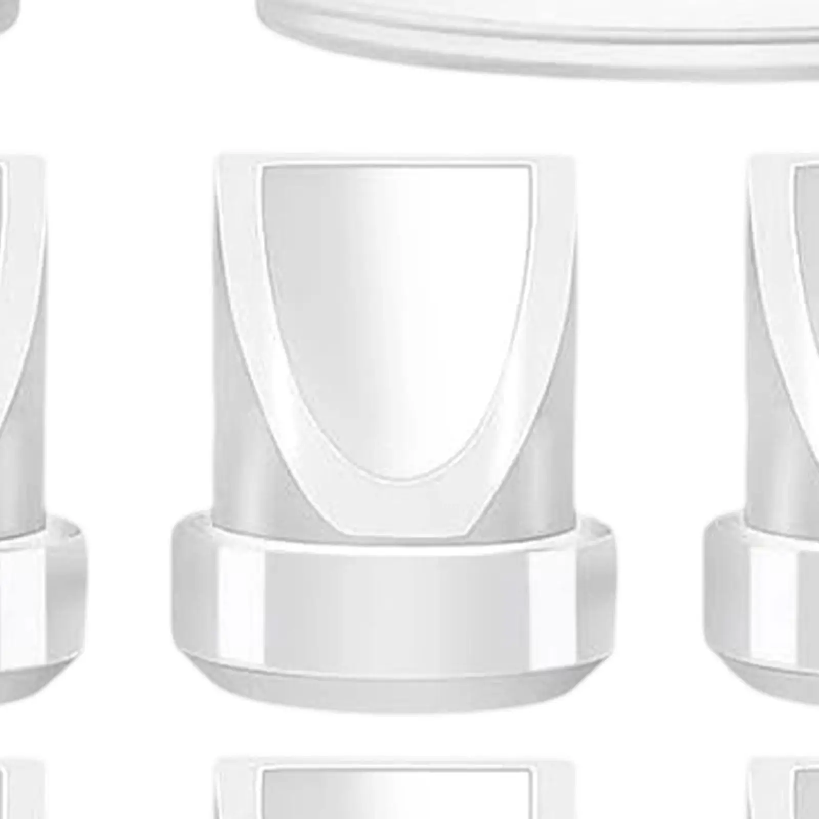 سيليكون الحجاب الحاجز وصمامات منقار البط مانعة للتسرب شفافة استبدال أجزاء ل M5 يمكن ارتداؤها أجزاء مضخة التمثال الكهربائية الملحقات