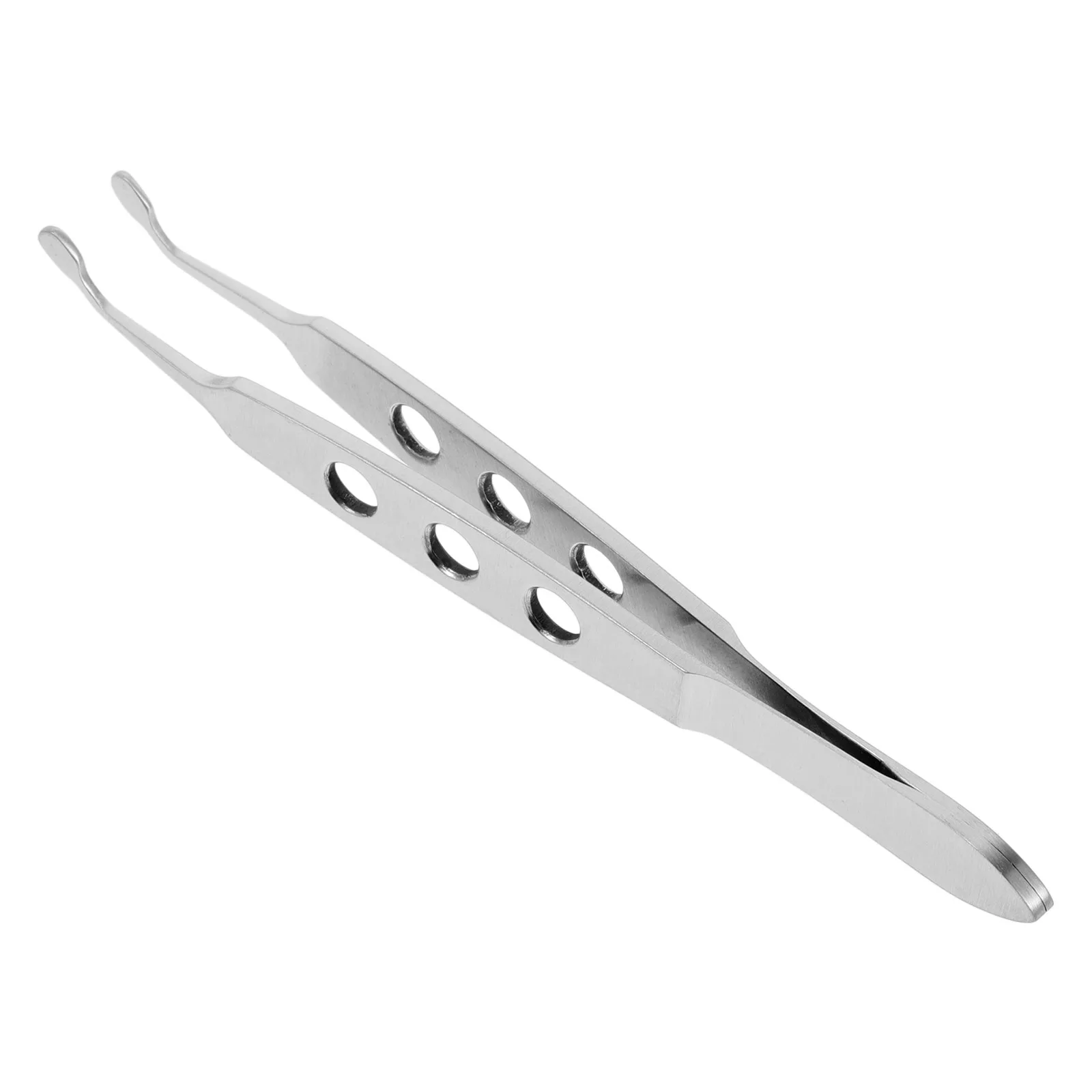 

Eyelid Tag Remover Silver Steel Meibomian Gland Expressor Eyebrow Plucker Womens Facial Hair Dry Eyes Tweezers Massager Salon