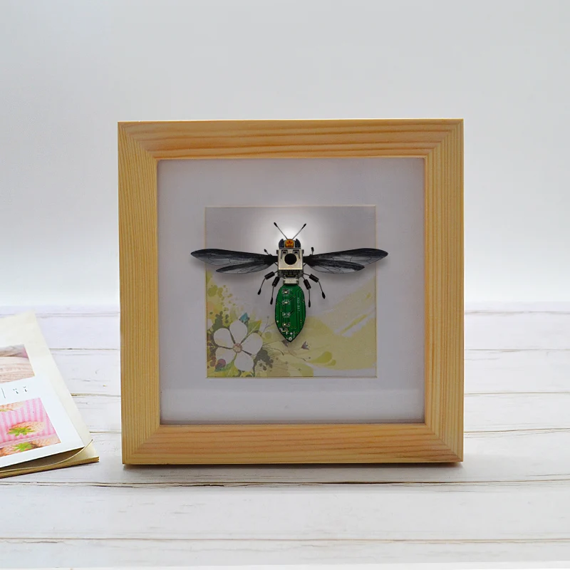 Kit electrónico de insectos creativos DIY, juguete hecho a mano, educación intelectual, actividades de aprendizaje para niños