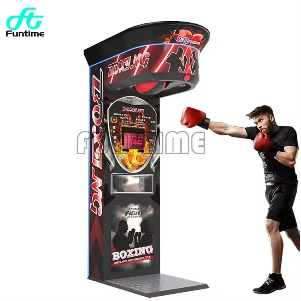 

Coin Operated Indoor Adults Sport Games Ultimate Big Punch Boxing Game Machine Redemption Boxing Training Machine Arcade Machine