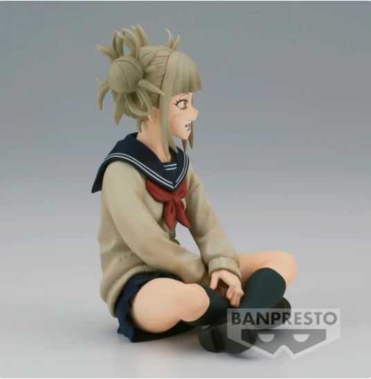 BANDAI Original Anime Figure My Hero Academia Himiko Toga Break Time Vol.8 PVC Action Figures Model Desktop Decoration Boys Gift