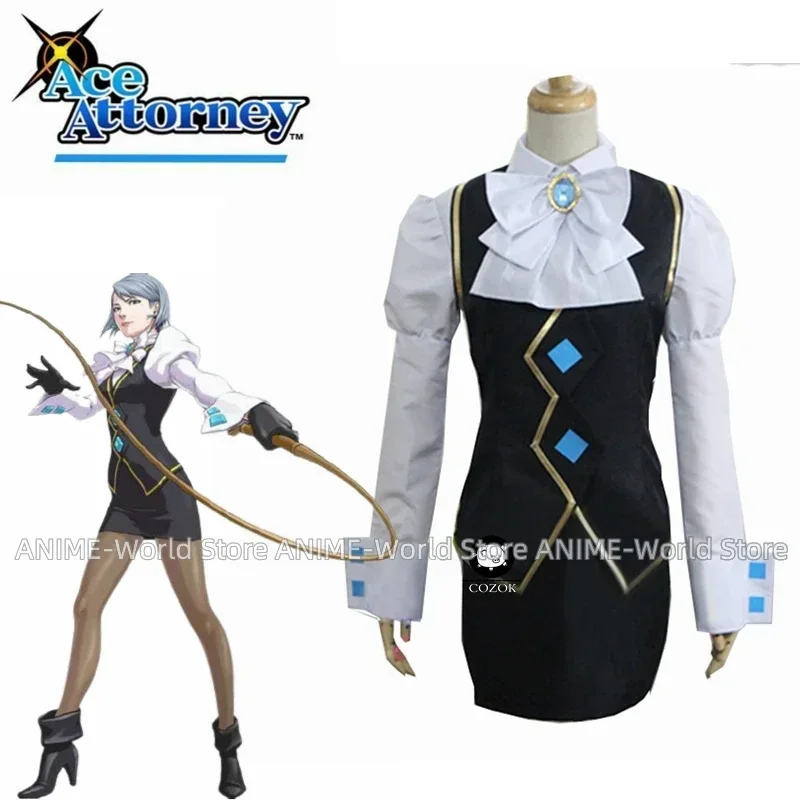 

Franziska von Karma Cosplay Clothing Phoenix Wright Ace Attorney Cosplay Costume Anime Custom Made