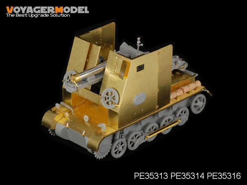 

Voyager 1/35 PE35314 немецкий s.IG.33(Sf) на Pz.Kpfw.I Ausf.B любовная пластина (для DRAGON 6259)