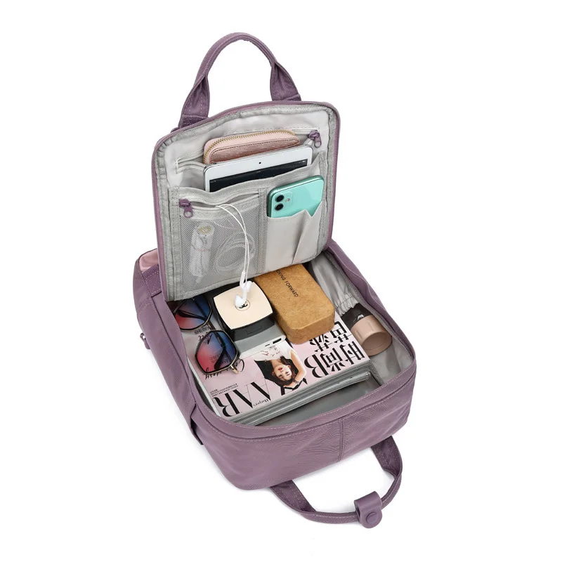 2025 new middle school bag female edition high school backpack large durable backpack para mujer женский рюкзак bolsas femininas