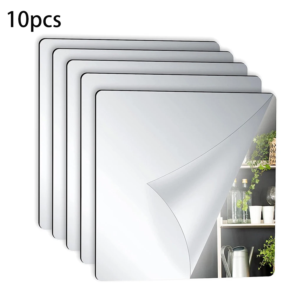 

Brand New Flexible And Stickers Silver Stylish Tiles Versatile X CM 20*20CM Acrylic Attractive Easy To Install