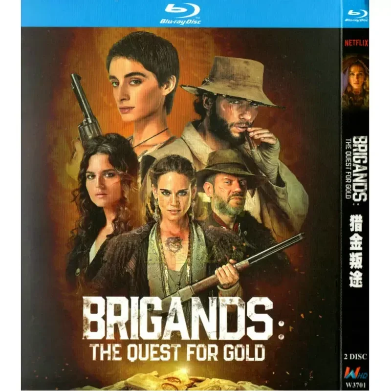 Italian History Adventure Drama TV Series Gold Hunter Renegade BD Blu-ray High Definition 2 Disc