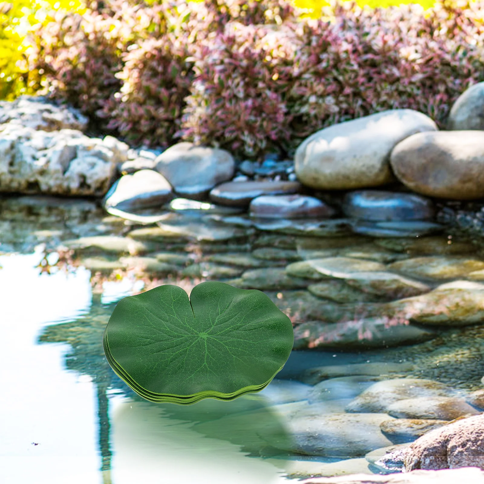 

Simulation Duckweed Lotus Leaf Aquascaping Aquarium Plant Holder Decoration Artificial Plants Small Pond Fish Tank Props PP
