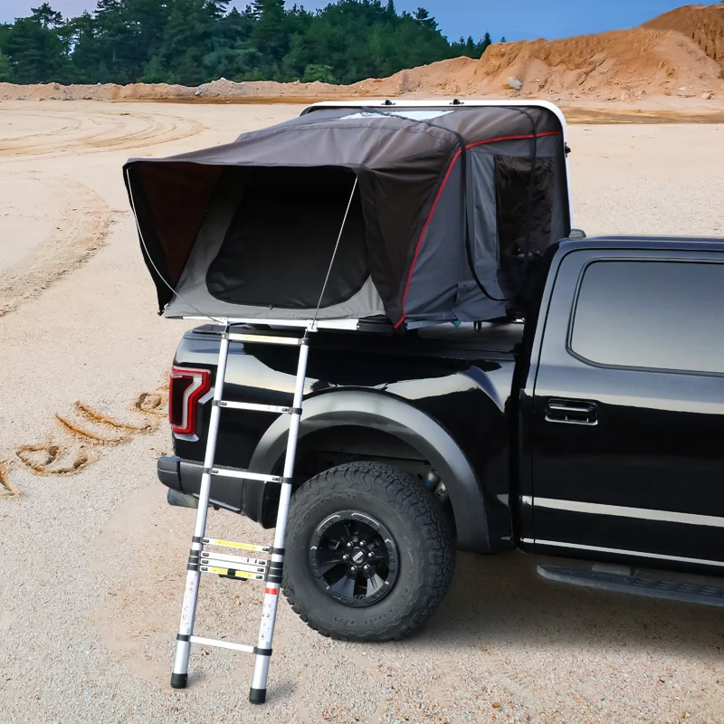 

Camping Trailer Waterproof Car Roof Tent ABS Hard Shell Roof Top Tent With Free Ladder