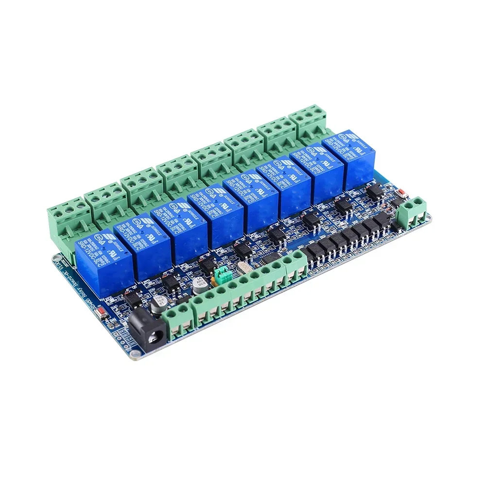 

RS45 Mods-RTU 12V 8Bit Relay Module 8-Channel Switch Controller