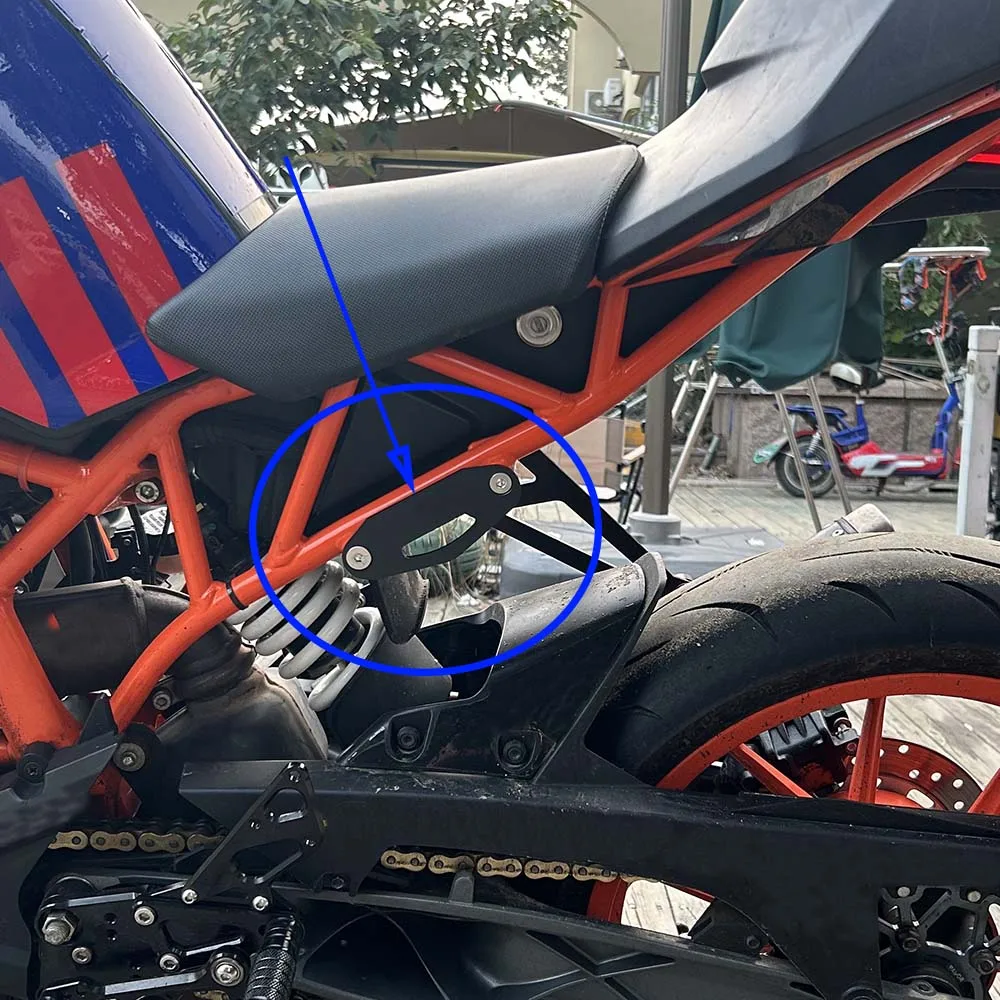 For KTM RC390 390RC RC 390 RC 2016 - 2021 2019 2020 Motorcycle Accessories Exhaust Pipe Hanger Bracket Holder Muffler Support