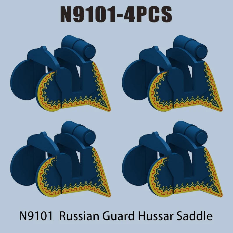 Mittelalterliche Burg Militär Warhorse Serie Bausteine Soldat Figuren Montieren Sattel Ritter Zubehör Wildschwein Ziegel Spielzeug