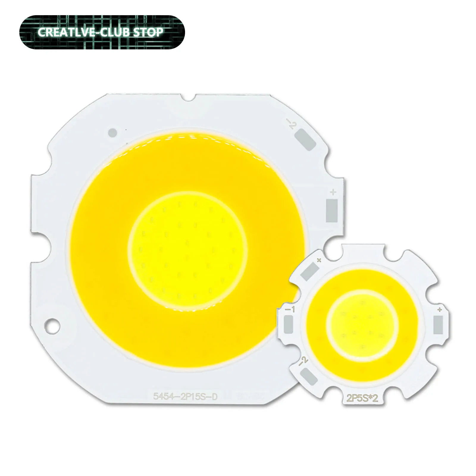 Two-color bulb Round 10W/14W/20W/30W 280mA Double bulbs DIY For LED COB Light lamp LED Bulb Chip SpotLight DownLight Diode Lamps