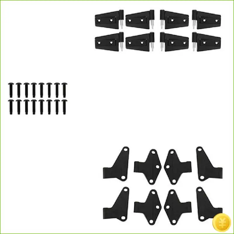 

Car Body Side 4 Door Hinges Mount Kit Stainless Steel Parts For Jeep Wrangler JK 2007-2018
