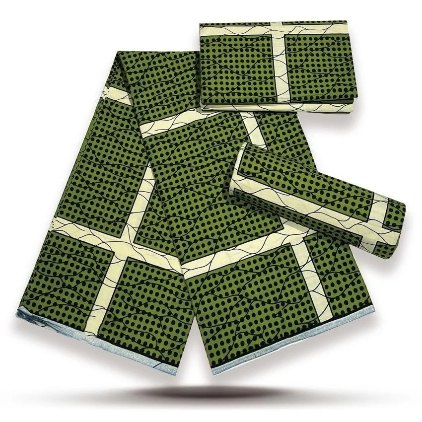 

2025 нигерийская африканская ткань с принтом Холладе-воска, высокое качество для лоскутного шитья, новый стиль, ткань для одежды, домашний декор Y10