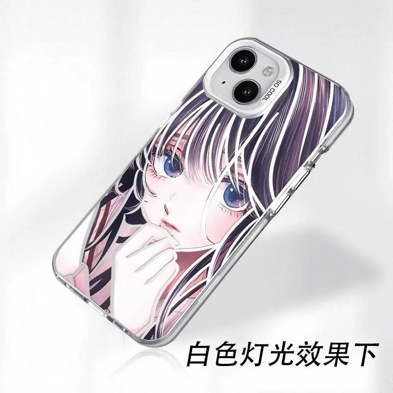 حافظة لهاتف آيفون 17 16 15 14 13 12 11 Pro Max Plus Air mini Fragrant Flower Bloom Cover