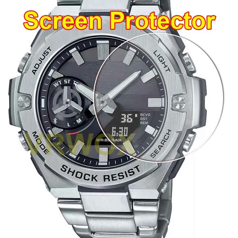 1-3pc Suitable for  GST-B500   round watch screen protector